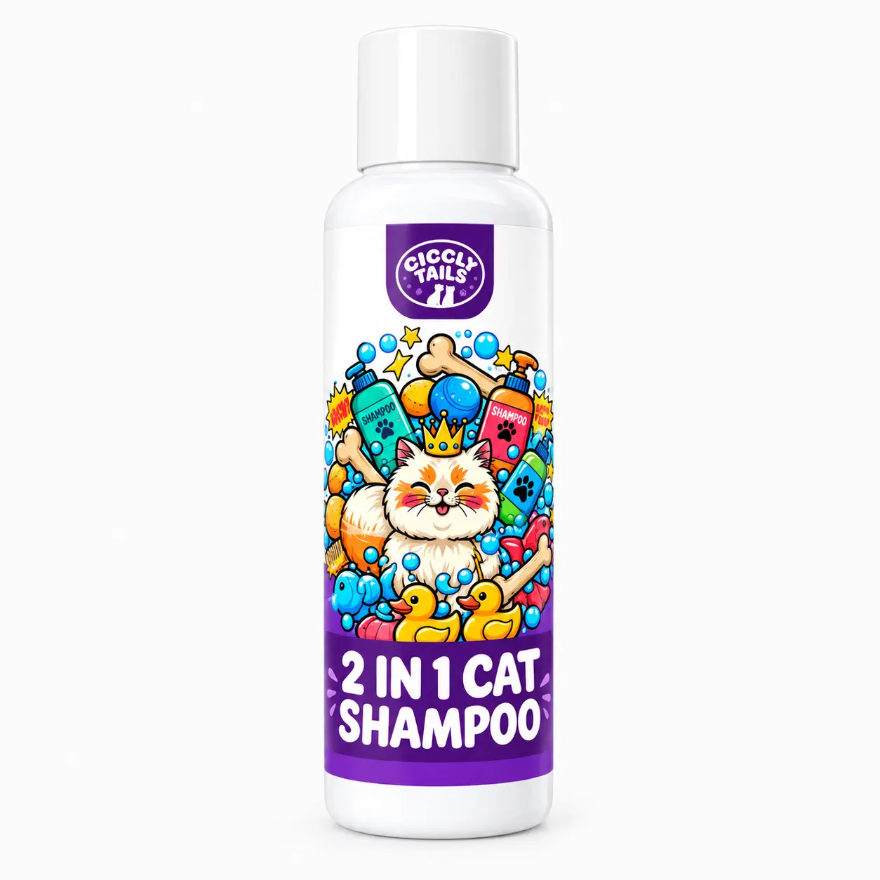 Giggly Tails 2 in 1 Cat Shampoo