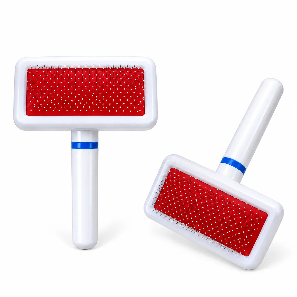 White Slicker Brush