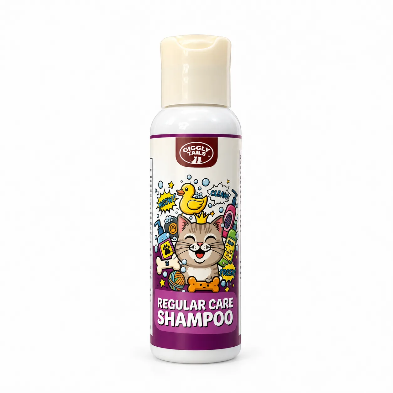 Giggly Tails Regular Care Cat Shampoo