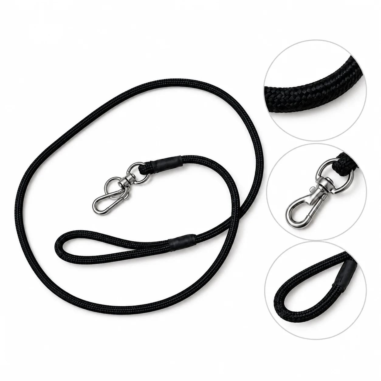 Round Rope Leash Simple